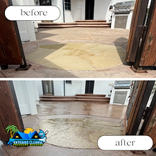 Stamped-Concrete-Restoration-Sealing-in-Manhattan-Beach-CA-Bringing-Back-Color-Shine 5